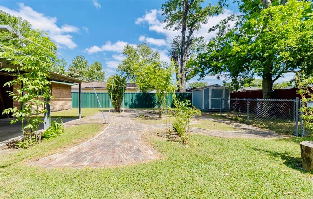 Fenced Backyard