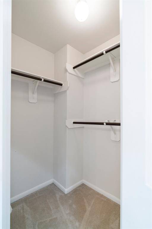 One of TWO closets located in the primary bedroom.