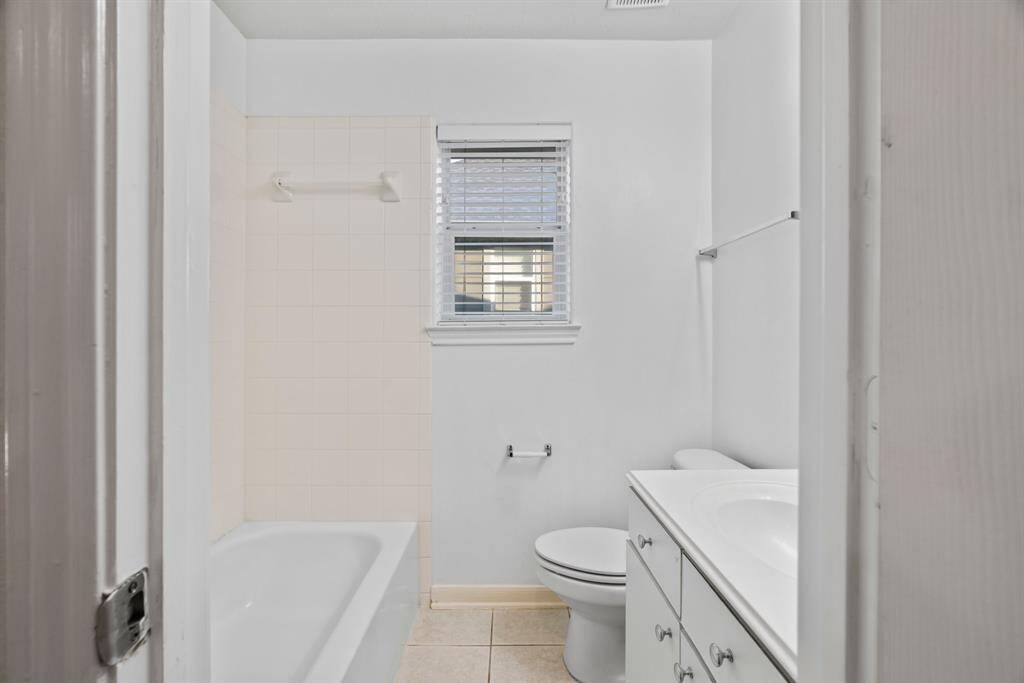 Secondary bathroom