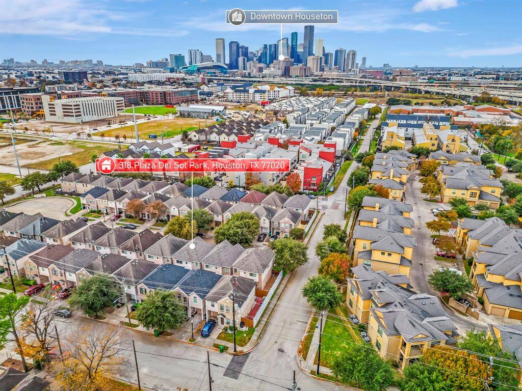 Fantastic location only steps from Downtown Houston.