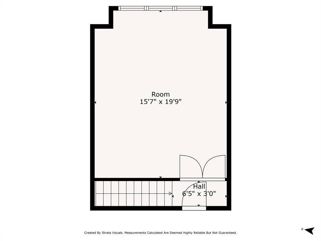 Versatile Upstairs Retreat: Ideal for a home office, gym, or entertainment space.