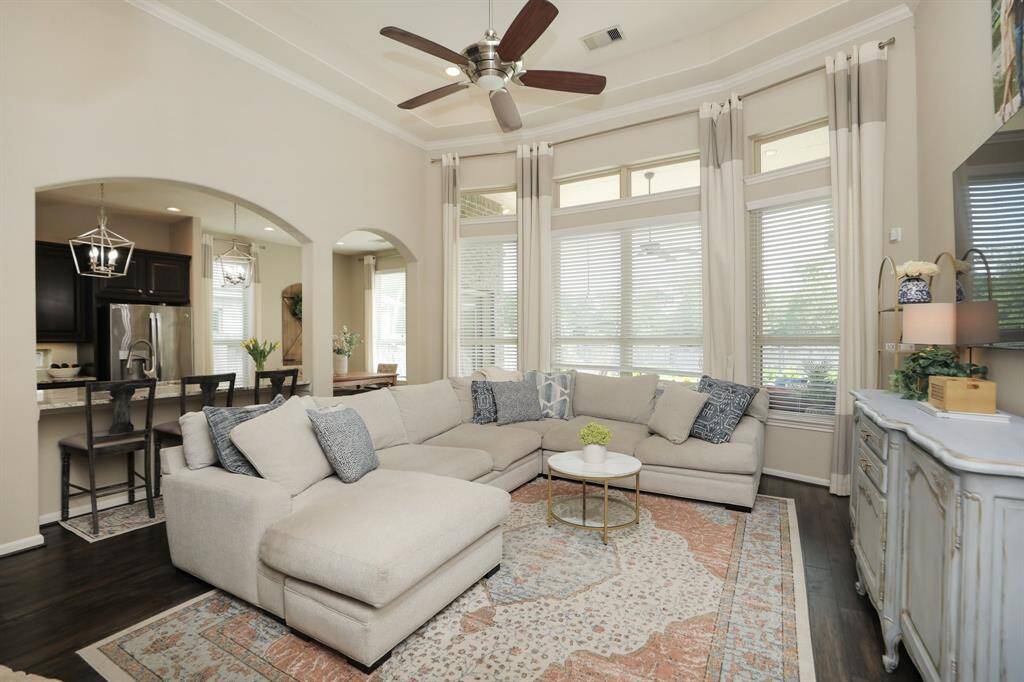 Open Family room
