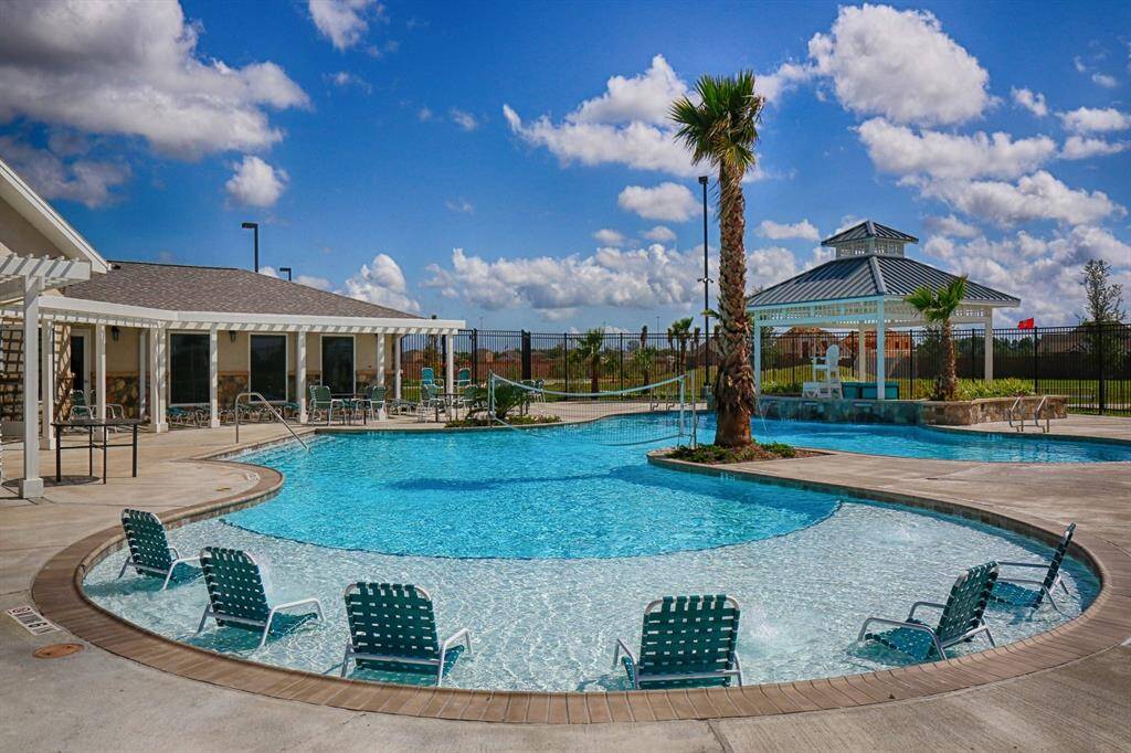 The private community pool located at the Clubhouse.