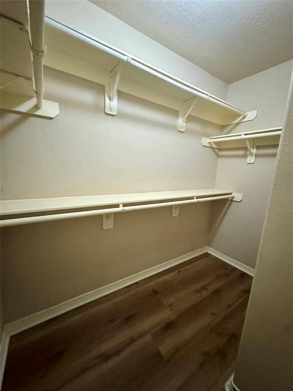 Master bedroom closet