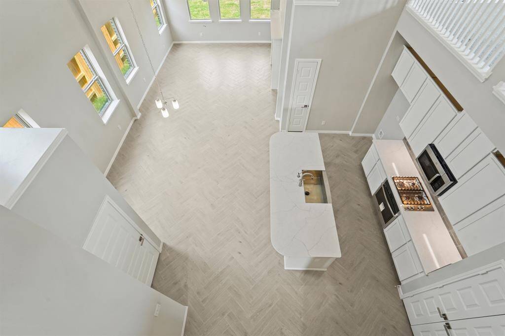Bright open floor plan