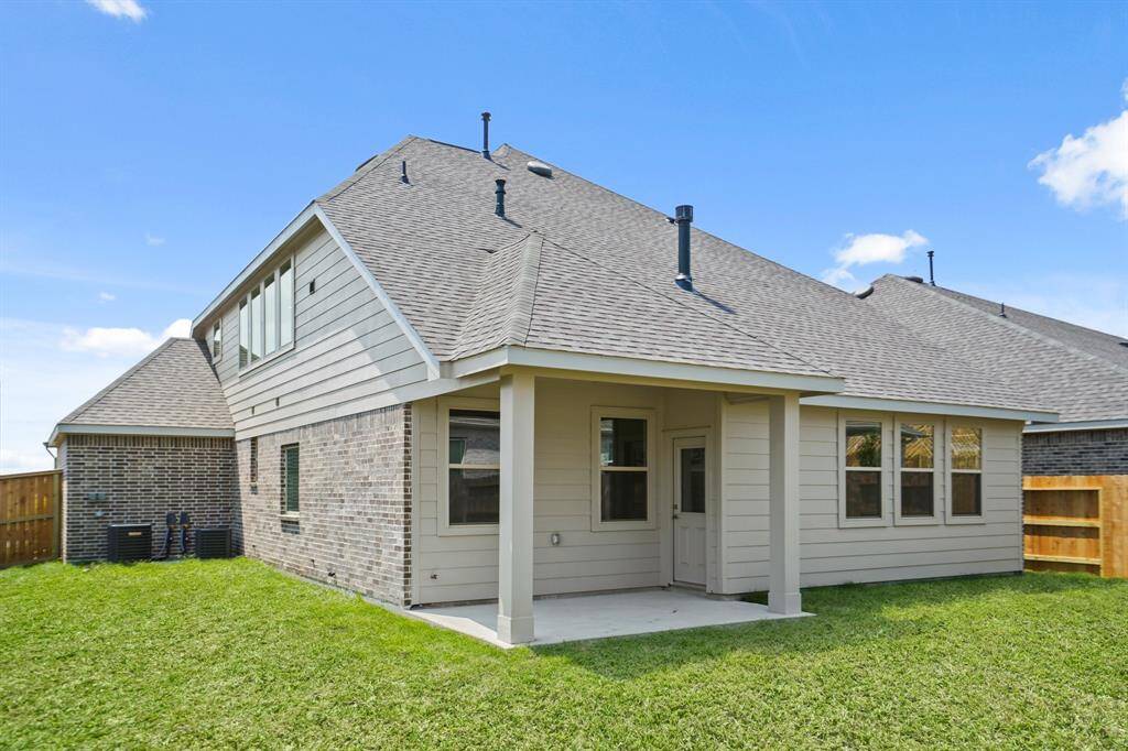 Covered patio for year-round outdoor enjoyment