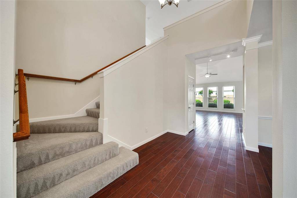View of front entry.