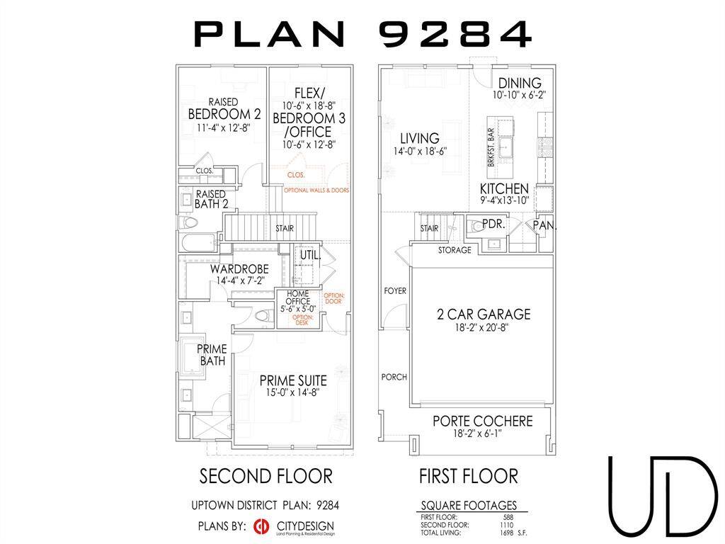 Plan 9284 - 1st Floor Living