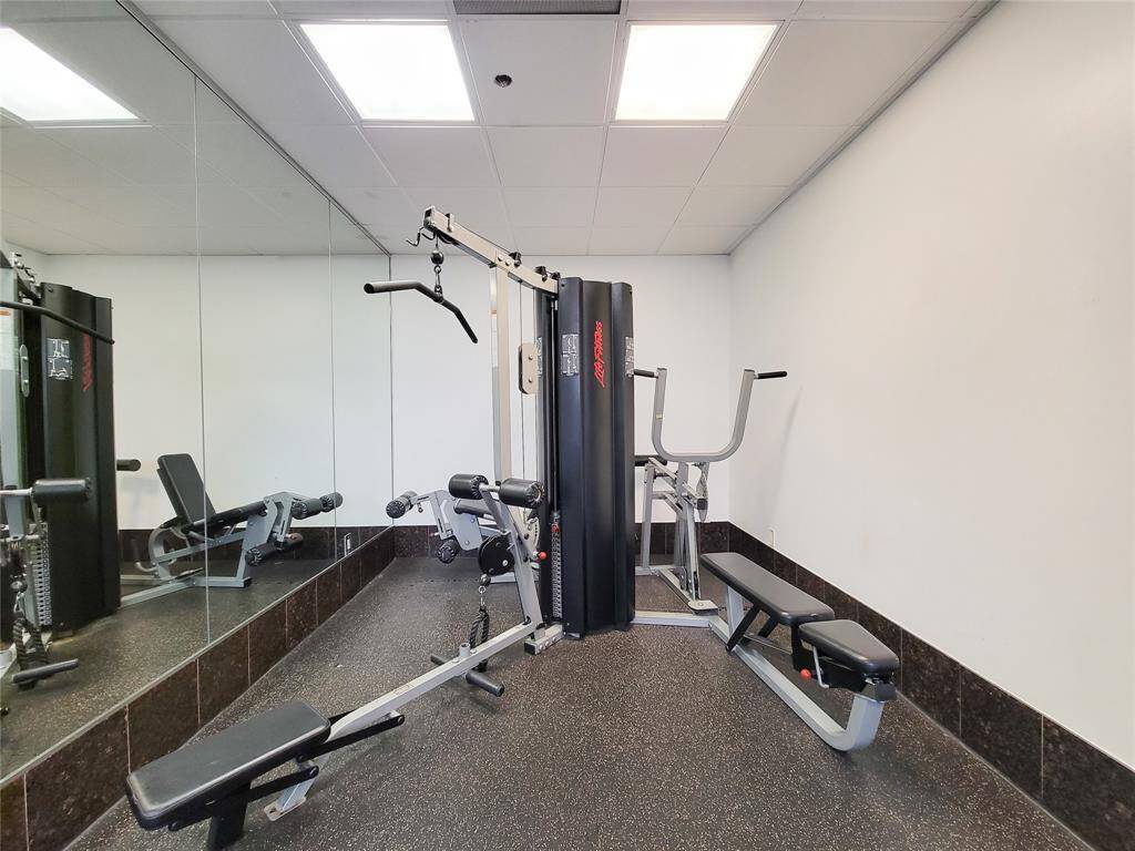 Additional work out equipment!
