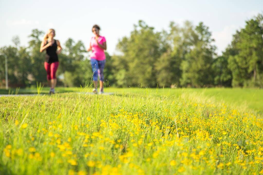 exercise outside