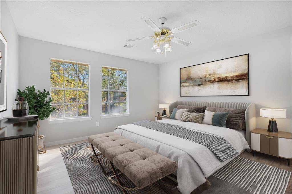 Master Room Virtually Staged