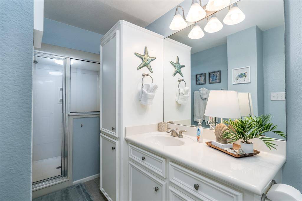 For added privacy, the second-floor guest bedroom is paired with a full bath, offering a private and comfortable space for your guests.