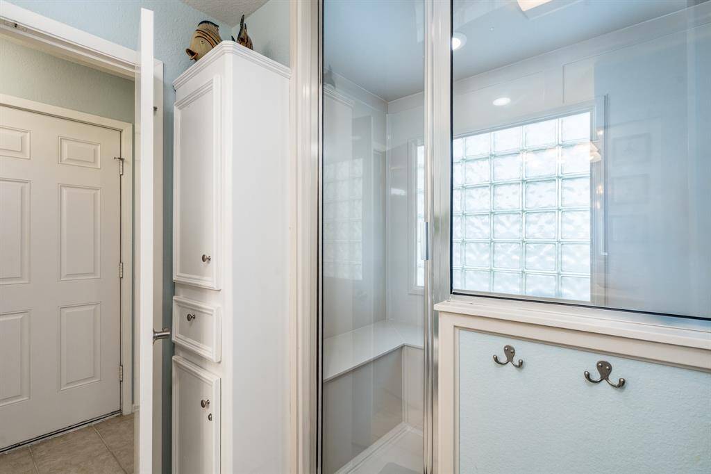 Indulge in the ultimate relaxation with a master shower featuring steam room capabilities, turning your daily routine into a soothing retreat.