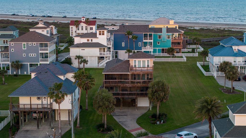 Only a short stroll separates this home from the beach.