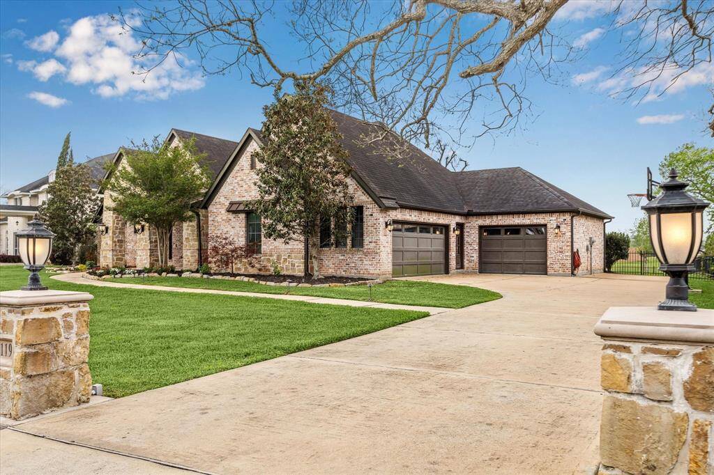 Perfectly positioned on a serene water lot, this stunning one-story custom home blends elegance, comfort, and functionality in every square foot.