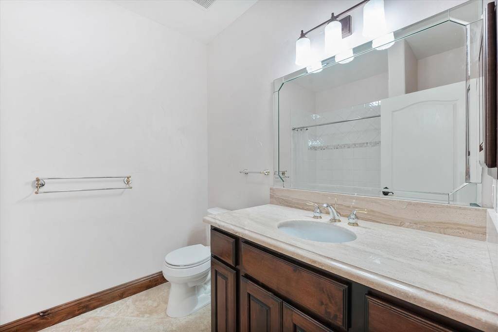 Secondary bathroom
