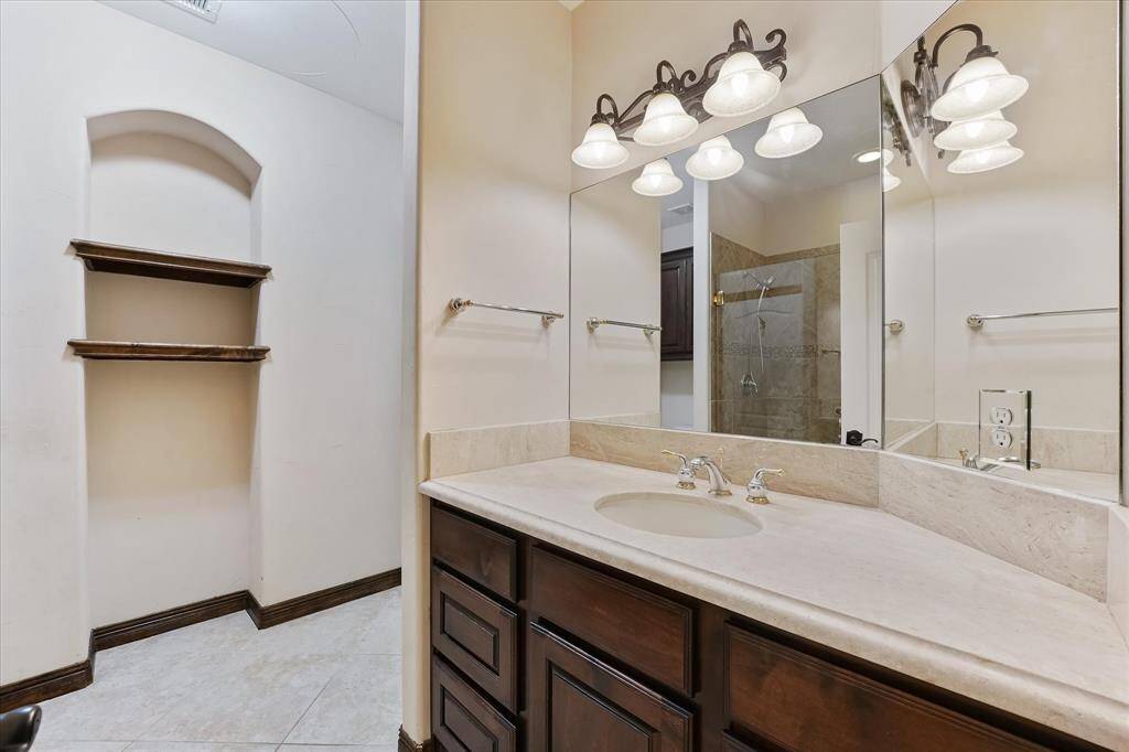 Secondary bathroom
