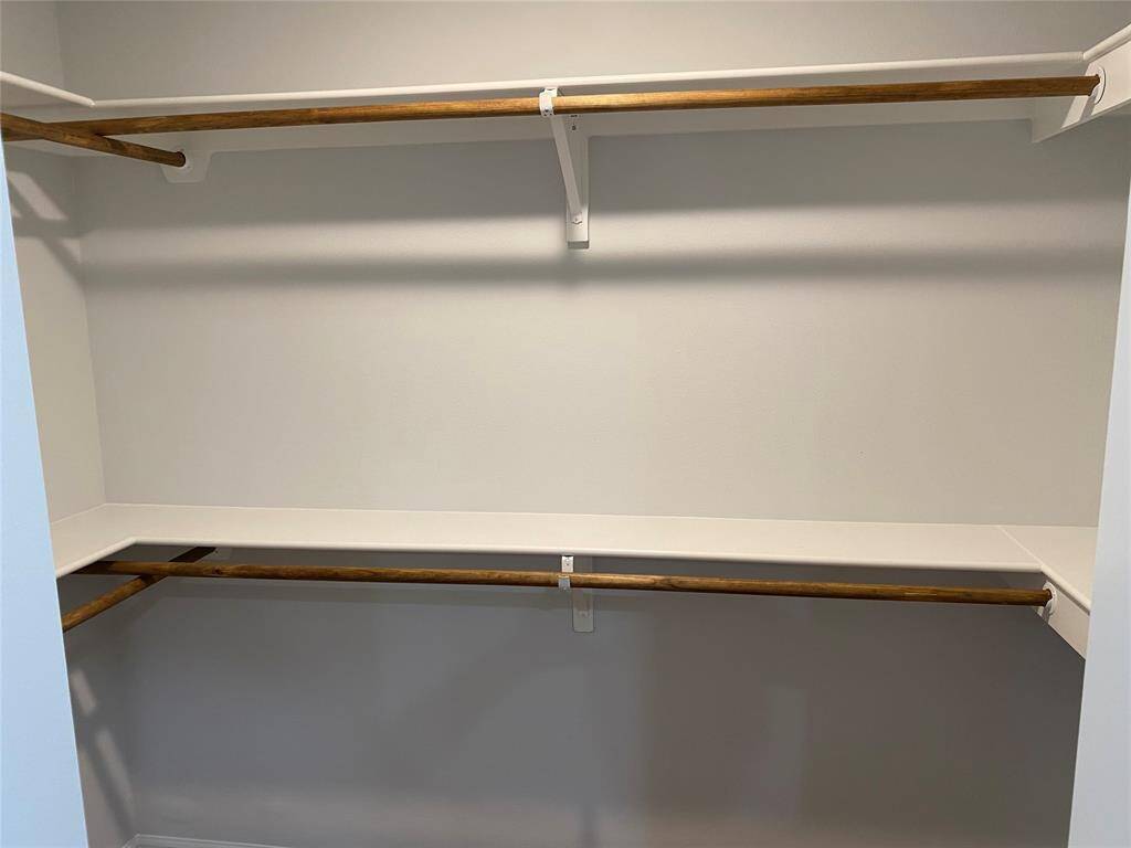 Large Walk in closet in primary