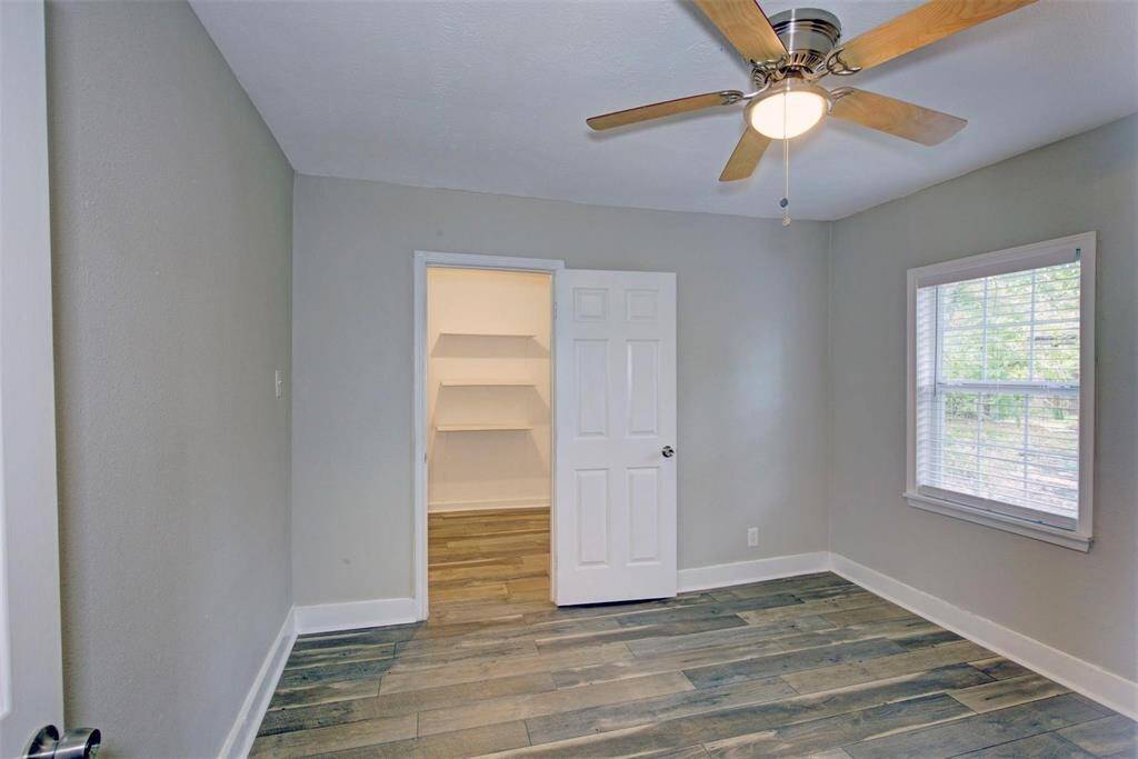 Bedroom 2 has a VERY large closet space