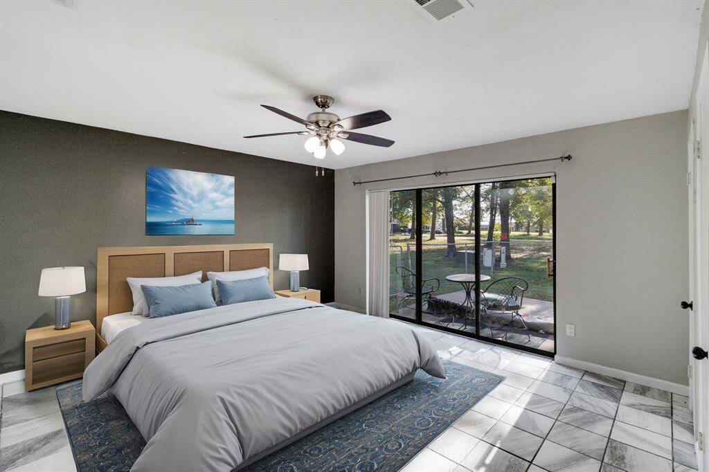Virtually Staged Primary Suite.