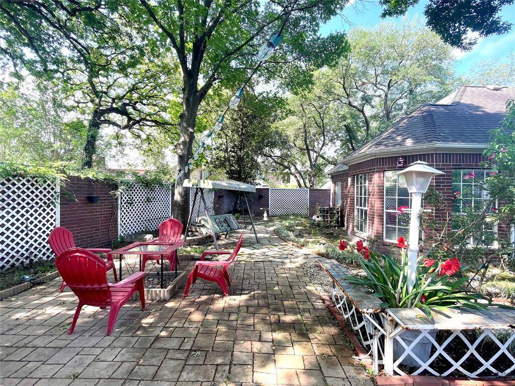 Rear garden
