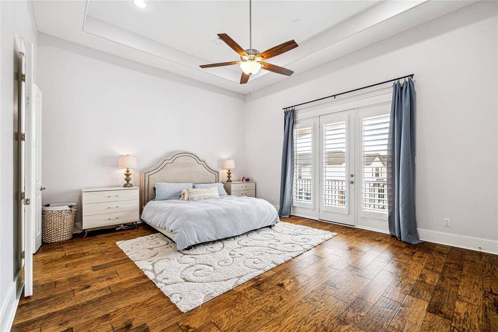 Located on the third level, the spacious primary bedroom is a true retreat, offering both privacy and luxury.