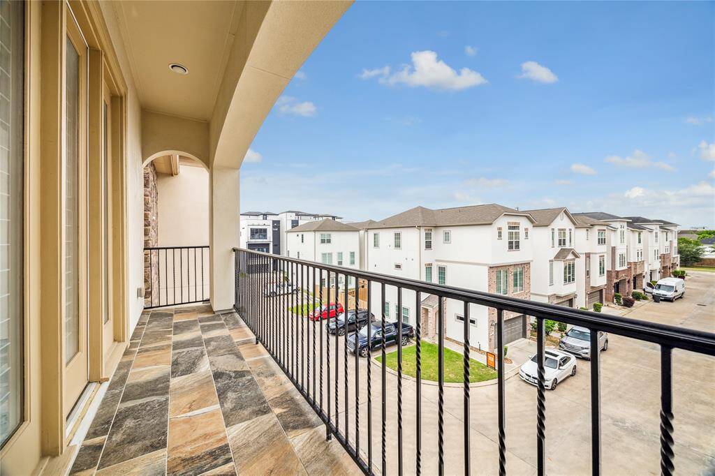It opens to a large, private balcony, providing a tranquil space to relax and enjoy the views. With ample room and natural light, it’s the perfect sanctuary to unwind.