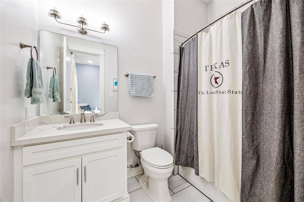 The second bedroom features its own private ensuite bathroom, offering convenience and privacy.