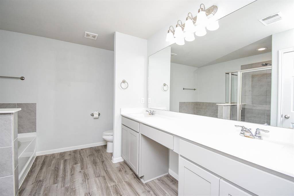 Elegant Primary Bath with dual sinks