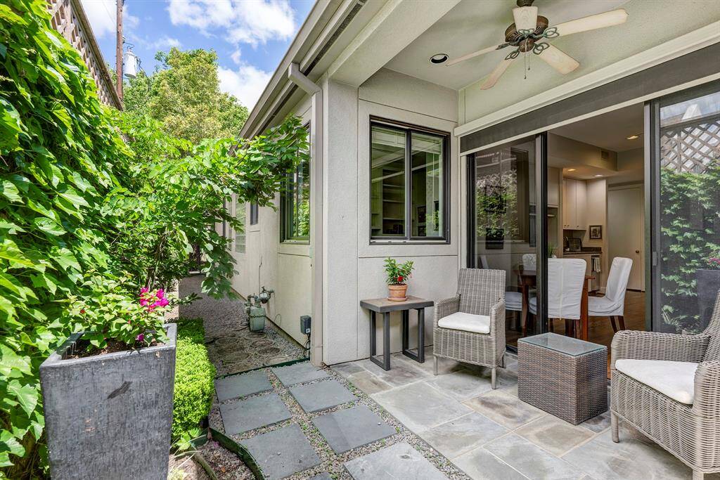 The perfect spot for morning coffee.