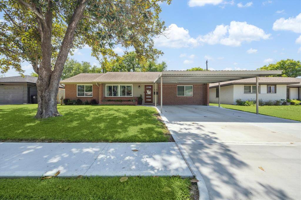 Recent driveway