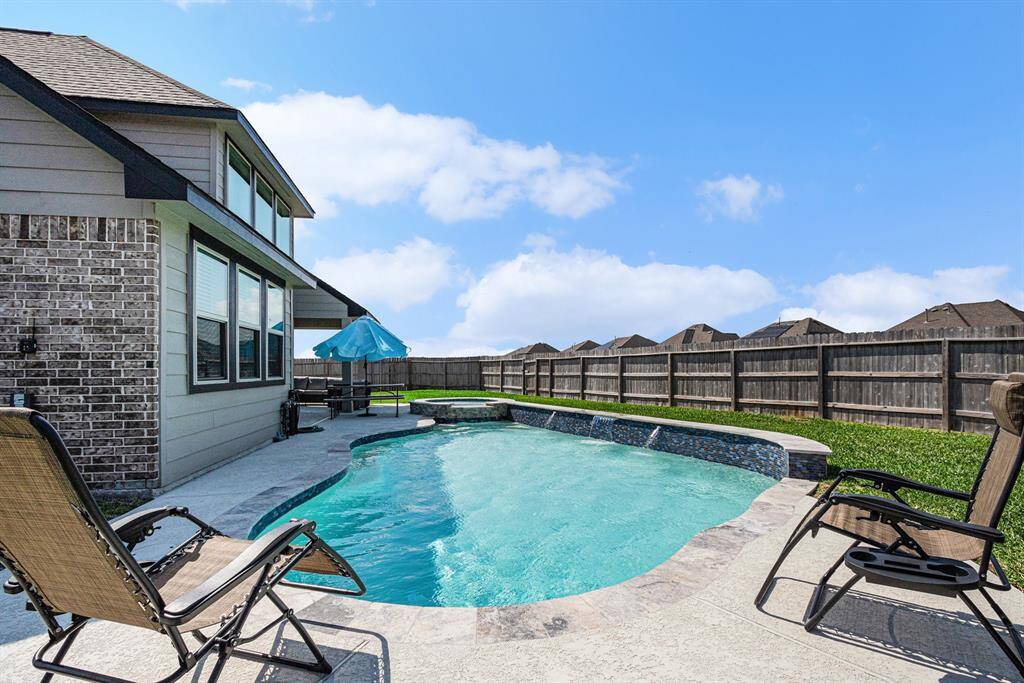 Backyard Pool and Deck
