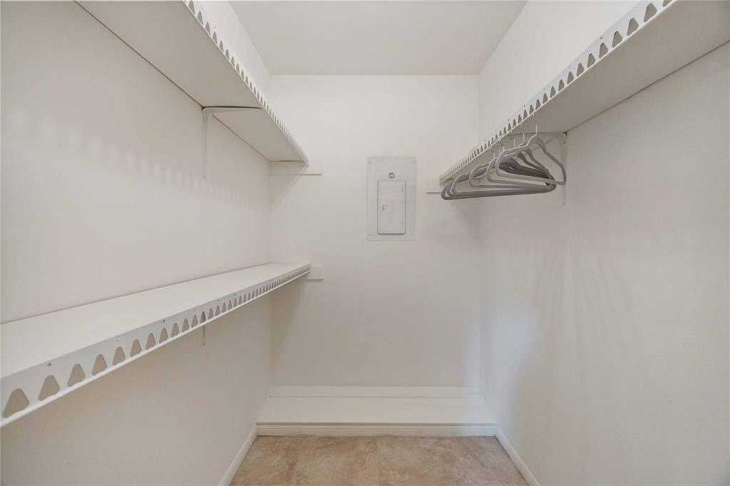 Closet #2 in the primary bedroom