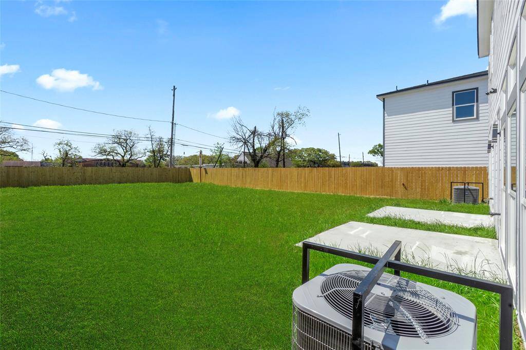 Another view of the huge backyard