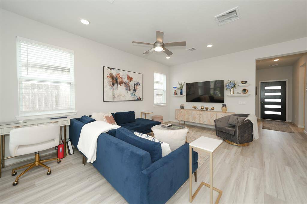 Front room with view of front door