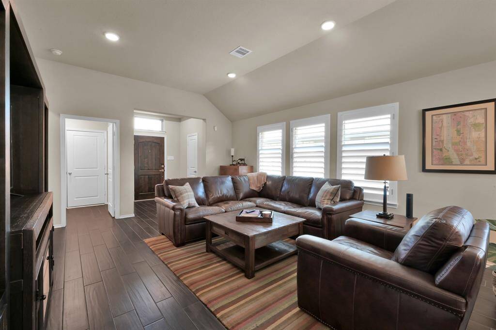 Plantation shutters recently installed in February of 2025.