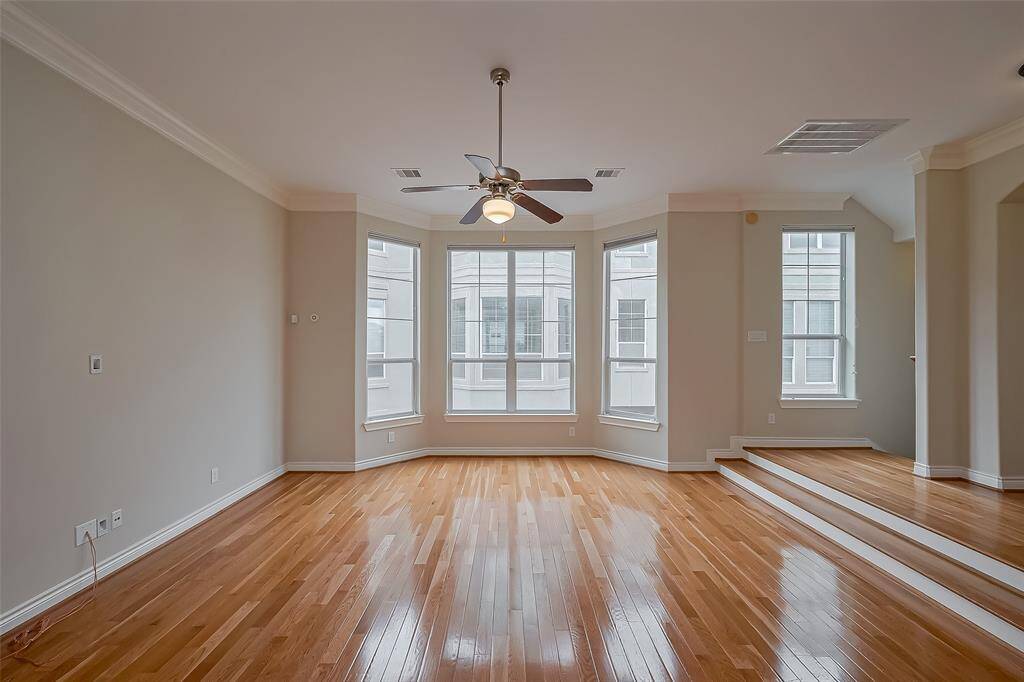 Fresh paint living area