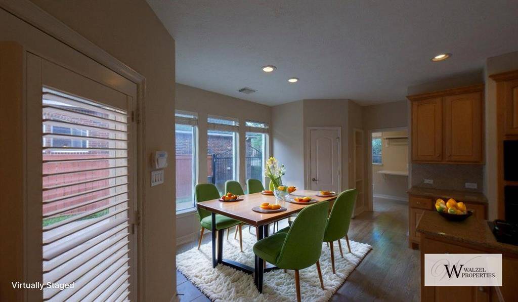 Breakfast Nook To Laundry Room and Pantry