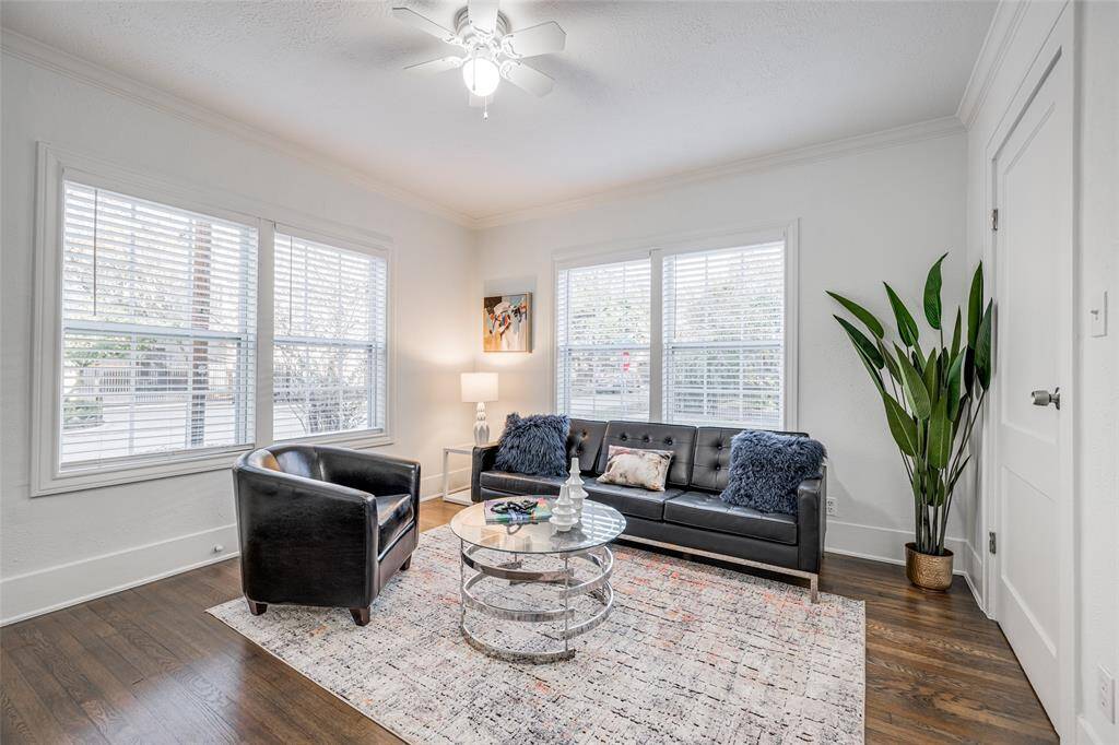 Living Room MODEL PHOTOS OF SAME FLOOR PLAN (DOWNSTAIRS) UNIT