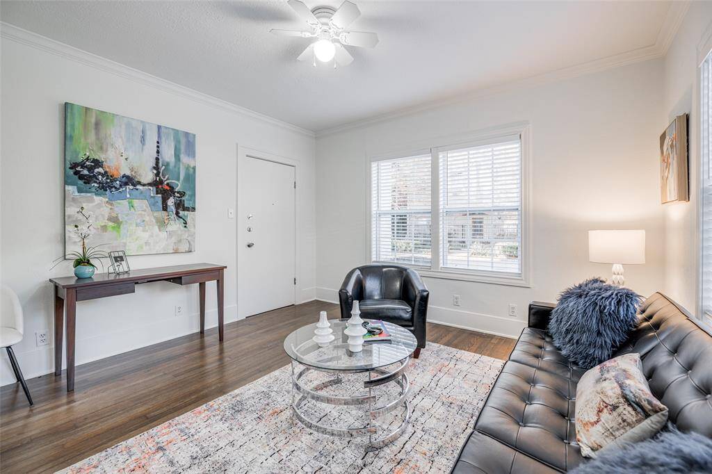 Living Room MODEL PHOTOS OF SAME FLOOR PLAN (DOWNSTAIRS) UNIT