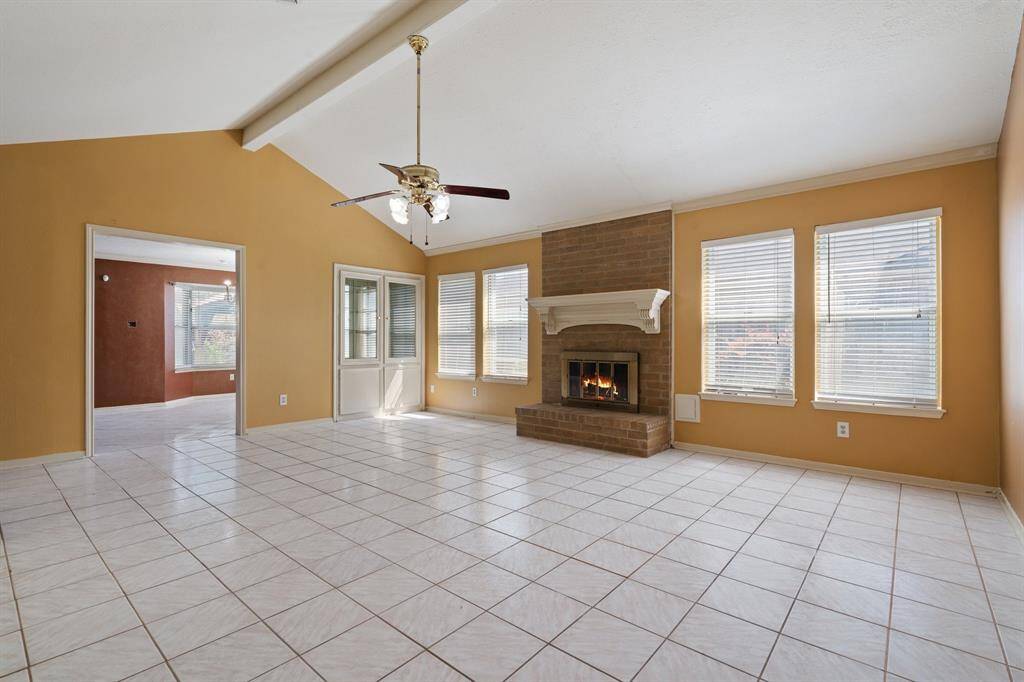 Checkout the Large & Spacious Living Room with fireplace.