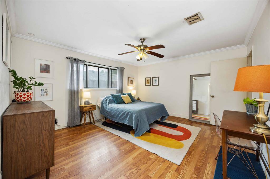 There is a good amount of space in this room to consider a redesign.