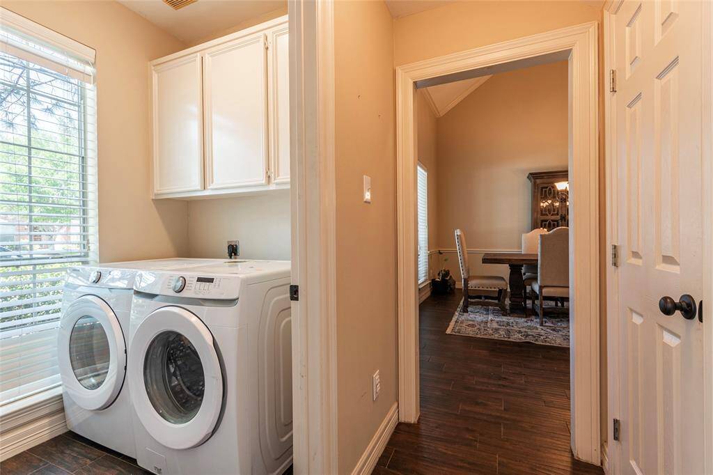 UTILITY ROOM LOCATED ON 1ST FLOOR