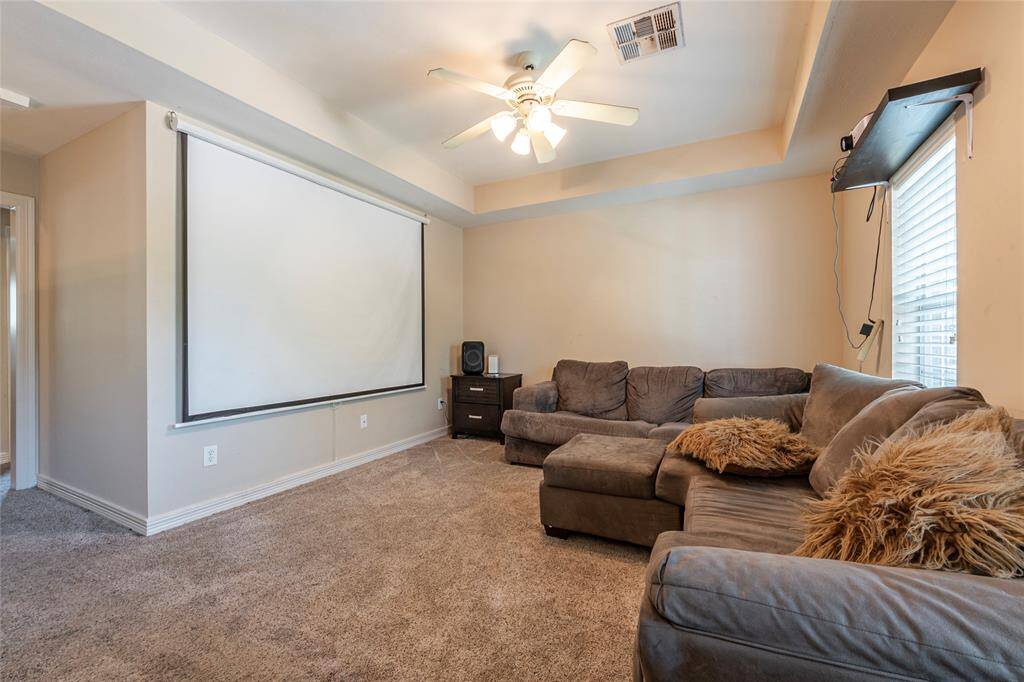 MOVIE ROOM OR FLEX ROOM LOCATED ON SECOND FLOOR