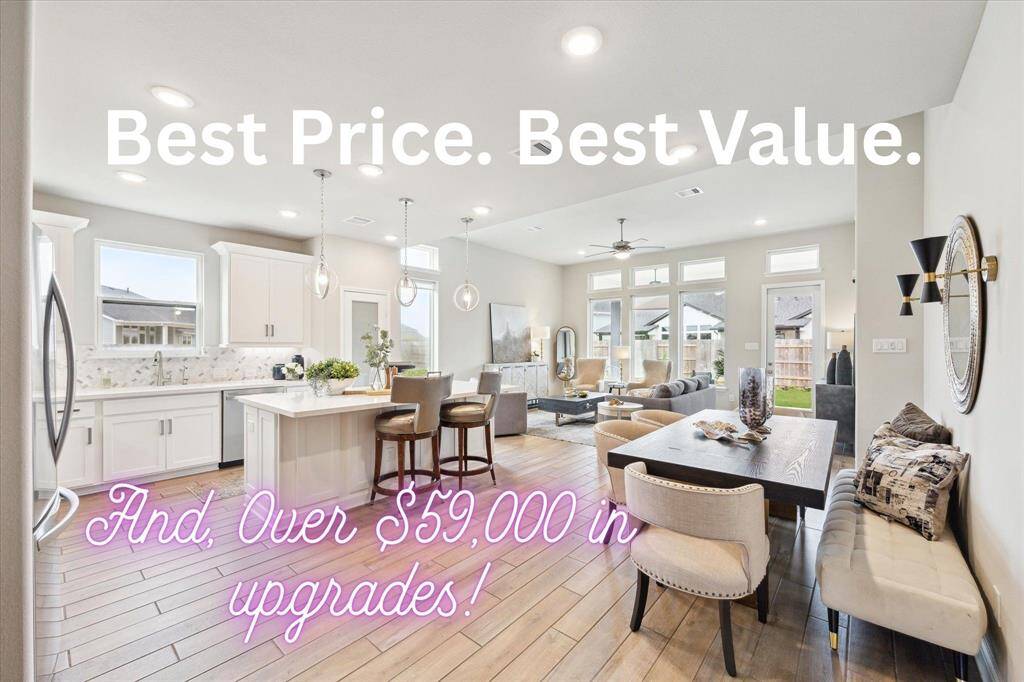 Look no further, this home "has all the things". Gently lived in with tons of upgrades and a large lot. Best value, priced to sell quickly. Owner is passing their discounts on to you.