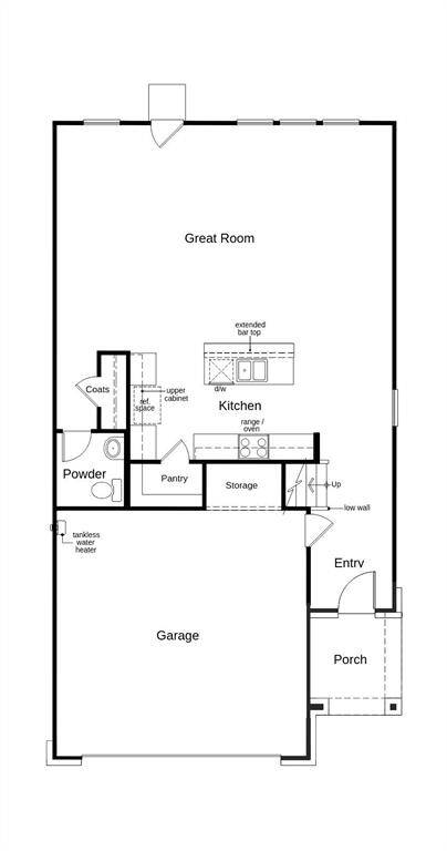 This floor plan features 4 bedrooms, 2 full baths, 1 half bath and over 2,300 square feet of living space.