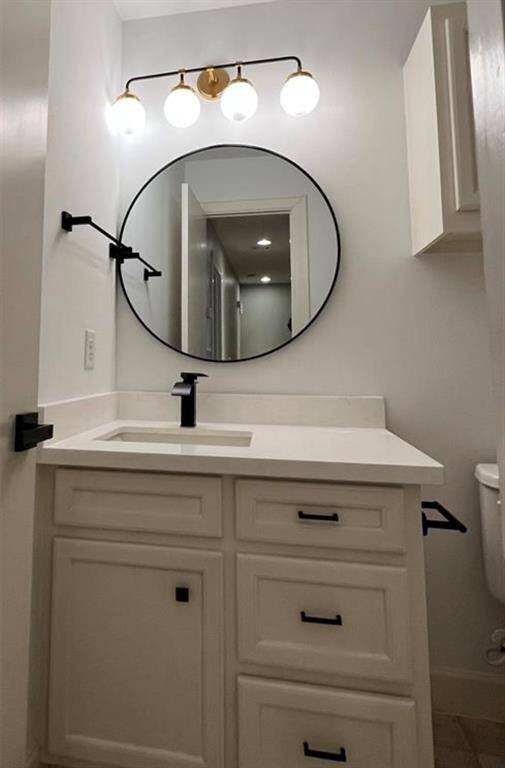 Secondary bathroom