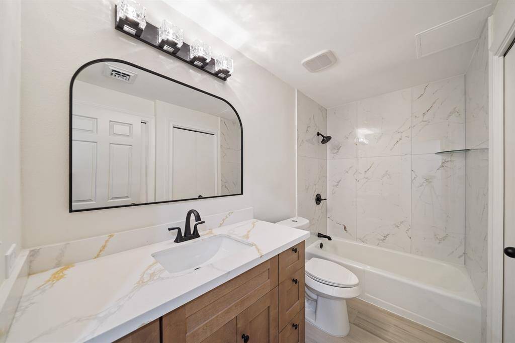 Bathroom #2. Everything here has been upgraded and modernized.