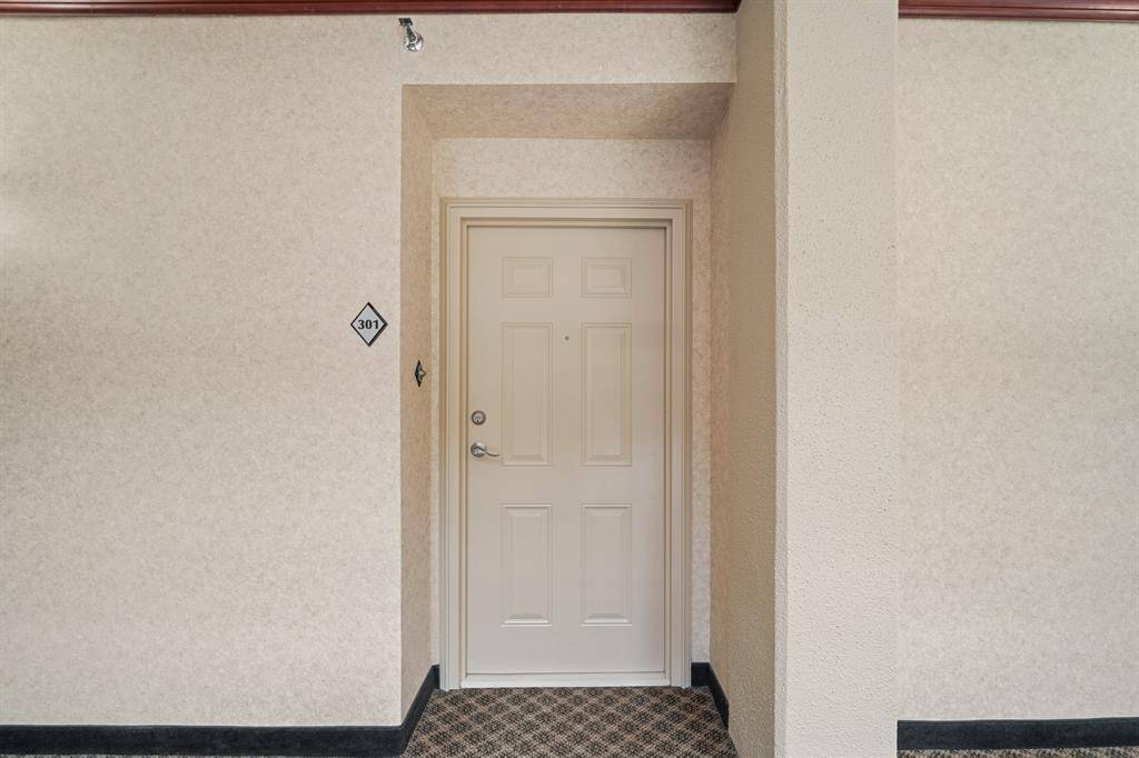 Interior door to your unit.