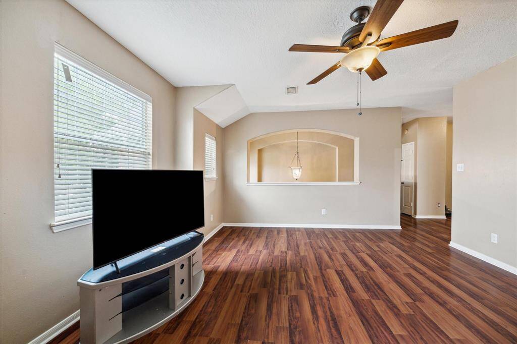 Upstairs flex area/game room